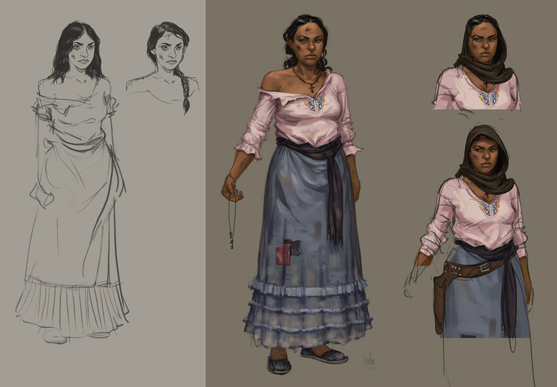 Illustration for article titled The Dusty Concept Art of Red Dead Redemption